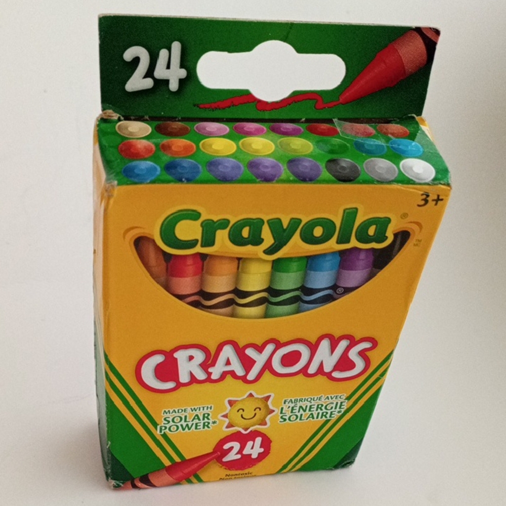 Crayola 24-Count Crayons - Vibrant Colors